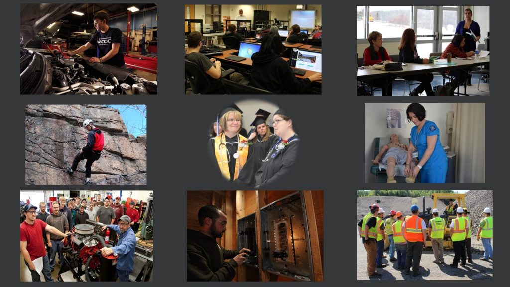 Collage of WCCC Programs