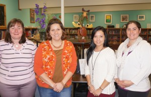 nstructor Tatiana Osmond and teacher-students Angel Yates, Adrienne Lola, and Vanessa Harnois have just completed a hybrid course on Teaching, Learning and Technology as part of a partnership between Washington County Community College and Indian Township.